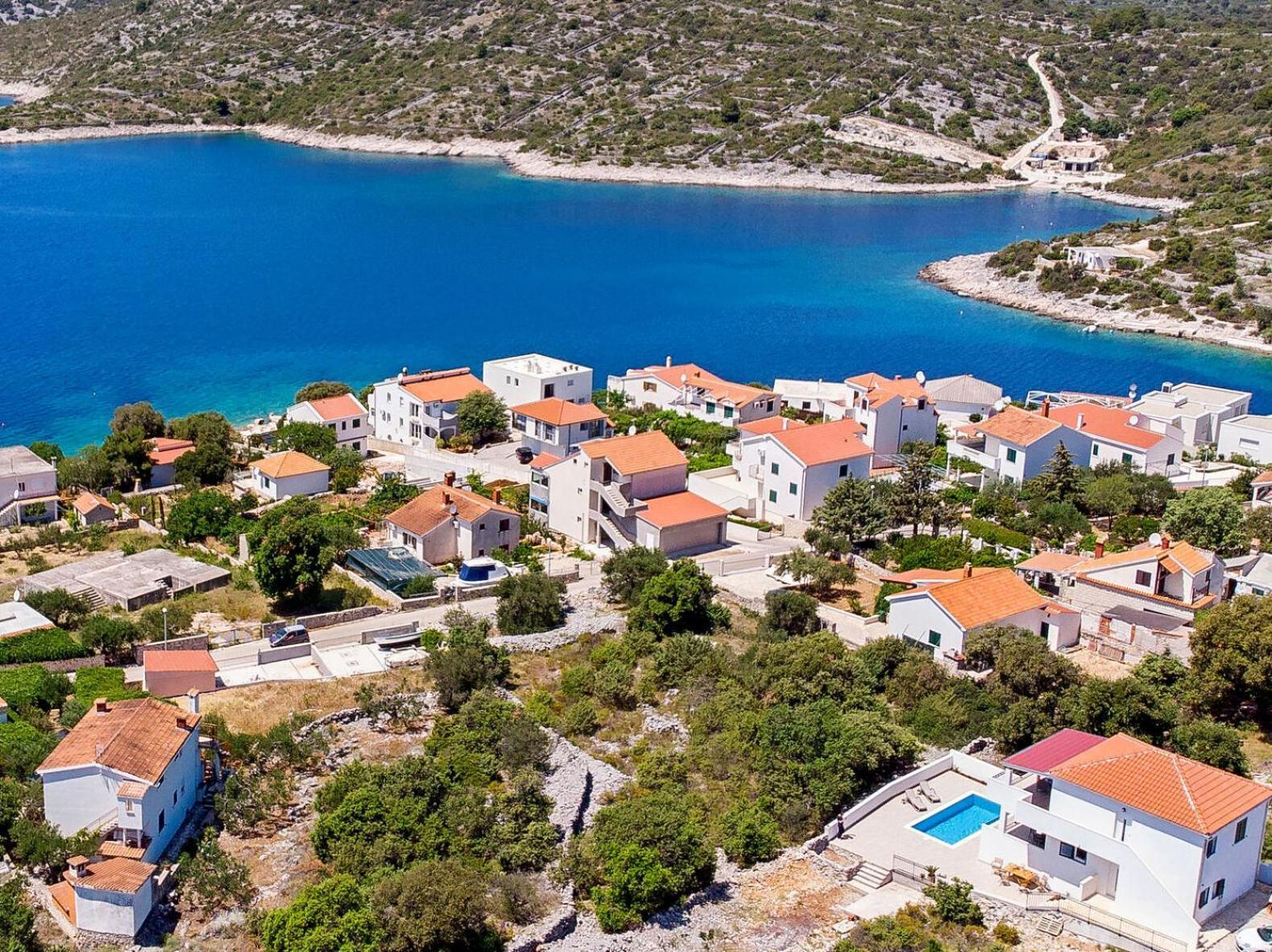 Villa Dupla Kanica Sevid Kültér fotó